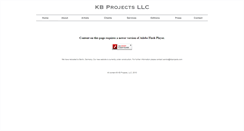 Desktop Screenshot of kbprojects.com